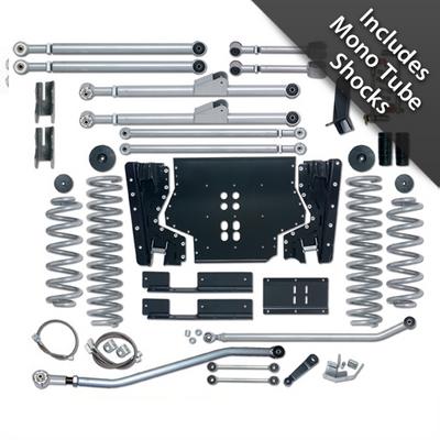 Rubicon Express 5.5" Extreme-Duty Long Arm Lift Kit with Rear Track Bar with Monotube Shocks - RE7205M